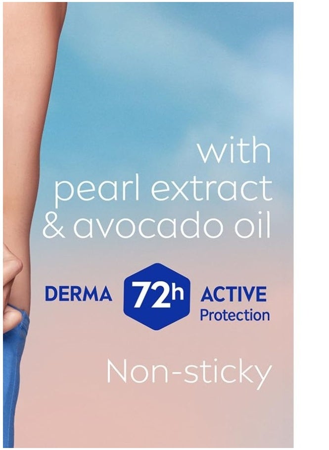 Nivea Women Deodorant Roll On Pearl & Beauty Radiance 50 Ml | For Eventoned Smooth & Beautiful Underarms - Image 3